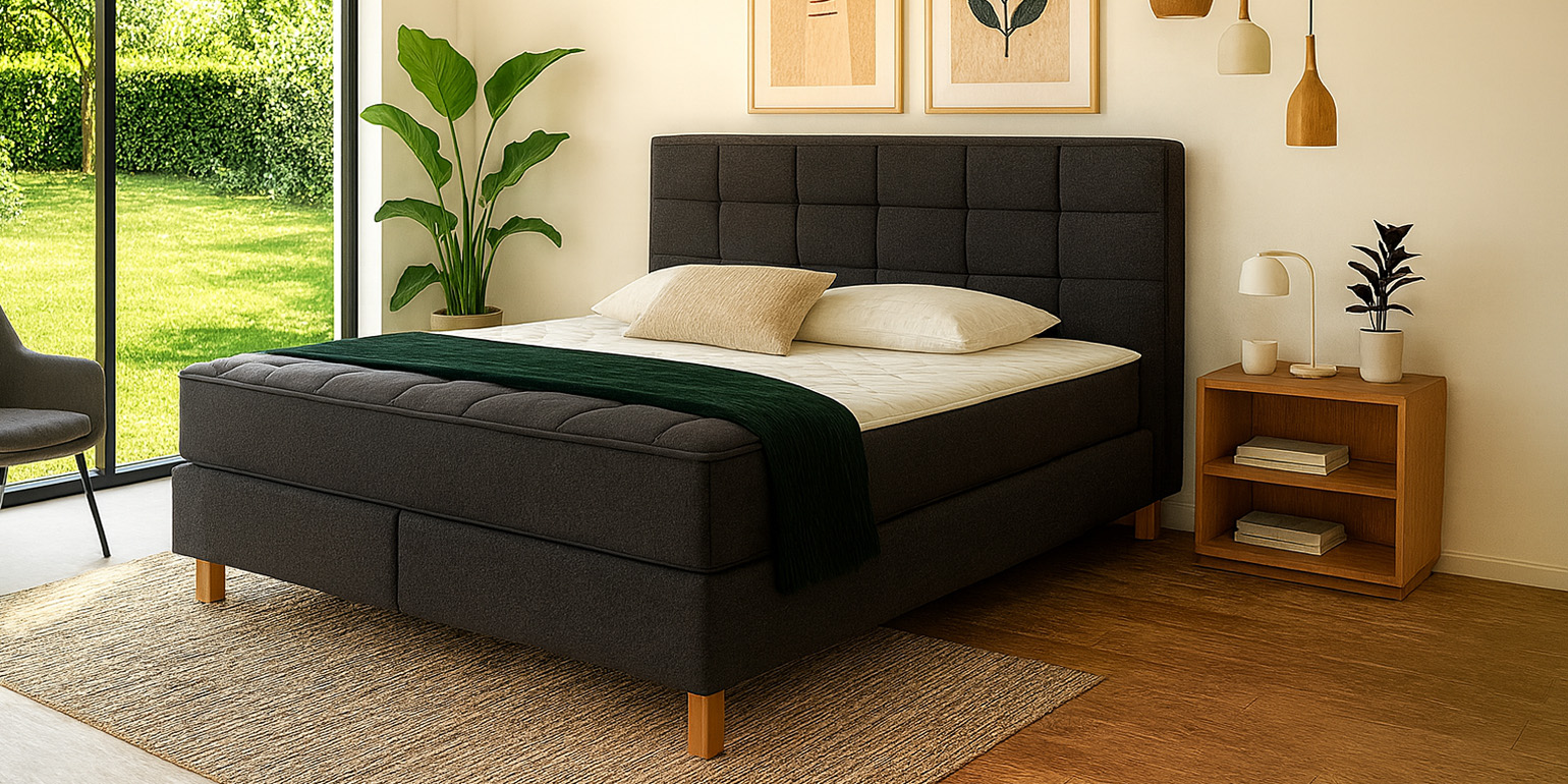 Boxspringbett Federkern | Schlafvergnuegen.com