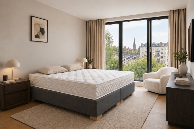 Boxspringbett ohne Kopfteil 140x200 anthrazit - auf Lager Bremen
