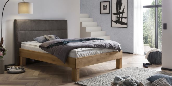 Massage Gelbett 180x200 Dual Softside Oak Wild Lecco