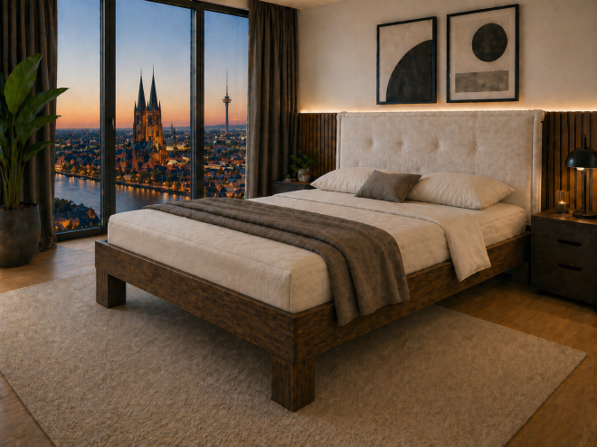 Boxspringbett Holz Inside 180x200 Donna