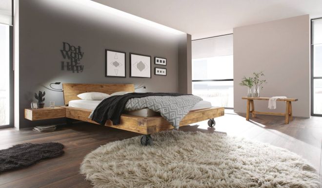 Hasena Bloc 16 Oak Wild Vintage, Road Füsse, Sion Kopfteil