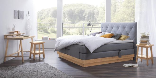 Boxspring Massage Wasserbett 200x220 Dual Paris XL Rocc