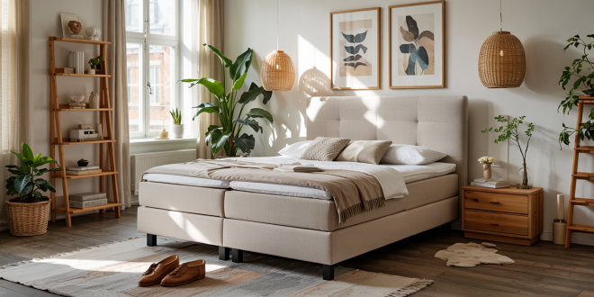 Boxspringbett 240x200 H4 Maxim