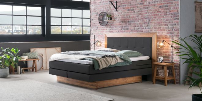 Hasena Boxspringbett 180x200 H4 Texas
