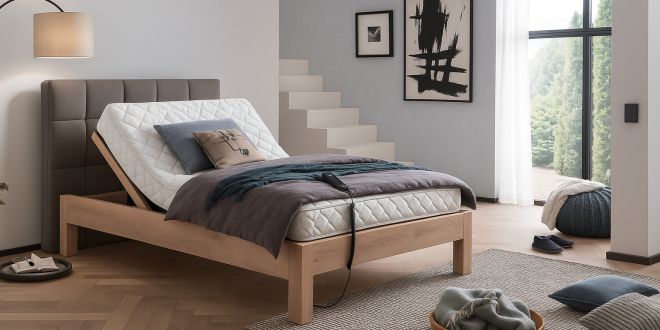 Seniorenbett 100x200 elektrisch verstellbar