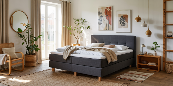 Boxspringbett 140x200 H3 Capri