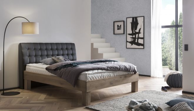 Massage Gelbett 200x200 Dual Softside Oak Wild Maxim