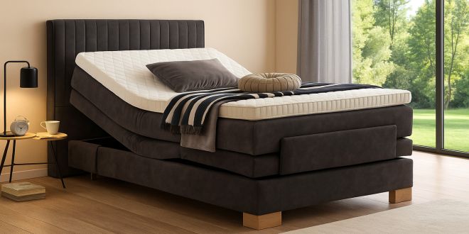 Boxspringbett 120x200 elektrisch mit Motor Fanadix H4