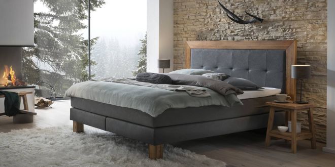 Hasena Boxspringbett 180x200 H3 Rustico