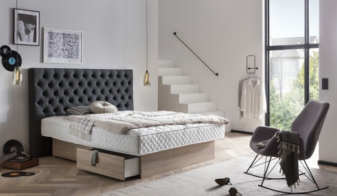 Wasserbett mit Schubladen La Spezia