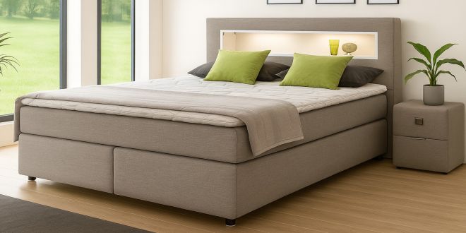 Boxspringbett 180x200 H4 Lorenzo