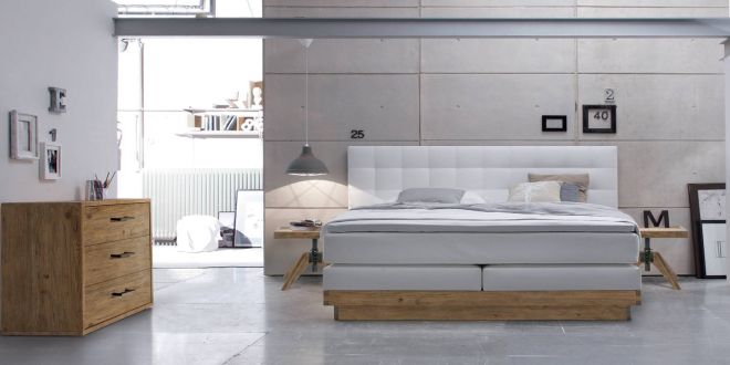 Hasena Boxspringbett 180x200 H2 Masivo Sogno